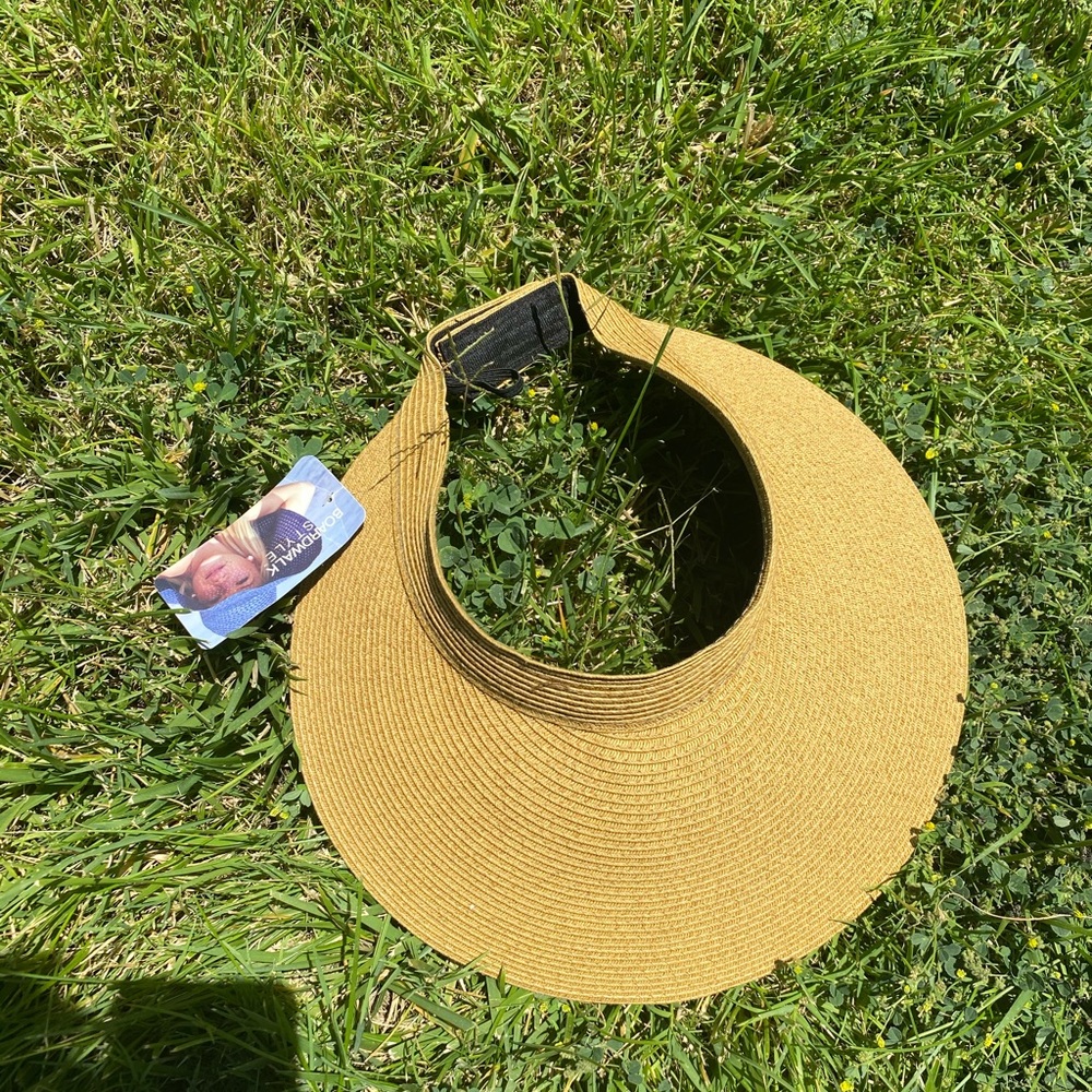 Straw Visor - image 2
